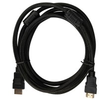 Кабель аудио-видео Buro HDMI (m)/HDMI (m) 2м. феррит.кольца Позолоченные контакты черный (HDMI-V1.4-2MC)