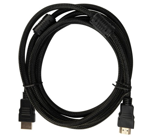 Кабель аудио-видео Buro HDMI (m)/HDMI (m) 2м. феррит.кольца Позолоченные контакты черный (HDMI-V1.4-2MC) Кабель аудио-видео Buro HDMI (m)/HDMI (m) 2м. феррит.кольца Позолоченные контакты черный (HDMI-V1.4-2MC)