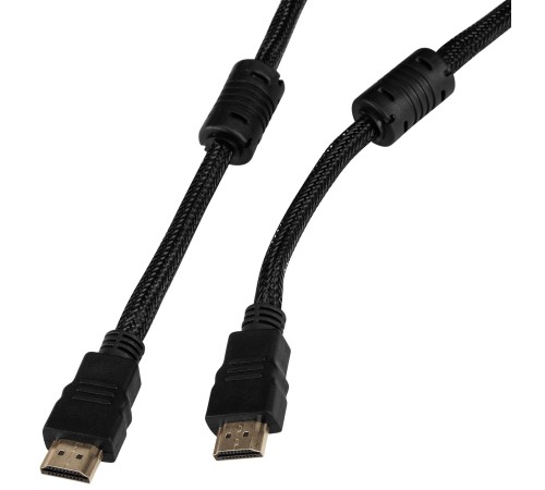 Кабель аудио-видео Buro HDMI (m)/HDMI (m) 2м. феррит.кольца Позолоченные контакты черный (HDMI-V1.4-2MC) Кабель аудио-видео Buro HDMI (m)/HDMI (m) 2м. феррит.кольца Позолоченные контакты черный (HDMI-V1.4-2MC)