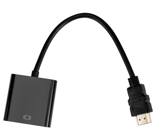 Переходник Buro HDMI-M-VGA-F HDMI (m) VGA (f) 0.1м Переходник Buro HDMI-M-VGA-F HDMI (m) VGA (f) 0.1м