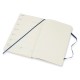 Еженедельник Moleskine ACADEMIC SOFT WKNT Large 130х210мм датир.18мес 208стр. мягкая обложка синий