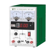 Лабораторный источник питания BST-1503T 15В, 3А, цифровой и аналоговый дисплей, 1 канал