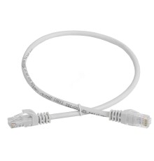 Патч-корд ITK PC01-C5EU-5M UTP вилка RJ-45-вилка RJ-45 кат.5е 5м серый ПВХ (уп.:1шт)
