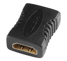 Адаптер аудио-видео Buro HDMI (f)/HDMI (f) Позолоченные контакты черный (BHP-ADP-HDMI-2.0)
