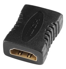 Адаптер аудио-видео Buro HDMI (f)/HDMI (f) Позолоченные контакты черный (BHP-ADP-HDMI-2.0)