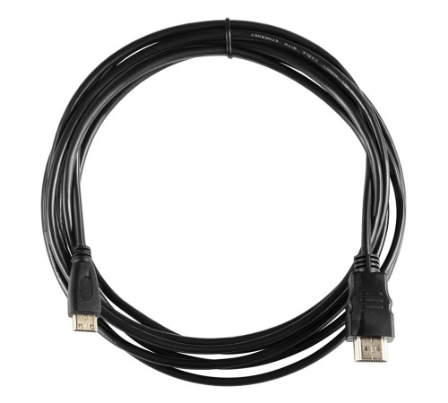 Кабель аудио-видео Buro mini-HDMI (m)/HDMI (m) 3м. черный (BHP-MINHDMI-3) Кабель аудио-видео Buro mini-HDMI (m)/HDMI (m) 3м. черный (BHP-MINHDMI-3)