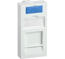 ITK Вставка 45х22,5мм для 1 мод. Keystone Jack с маркером ITK CS6-11M