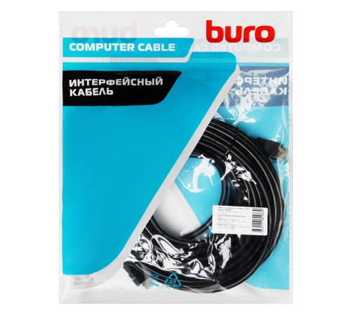 Кабель аудио-видео Buro HDMI (m)/HDMI (m) 15м. черный (BHP-HDMI-1.4-15) Кабель аудио-видео Buro HDMI (m)/HDMI (m) 15м. черный (BHP-HDMI-1.4-15)