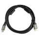 Кабель аудио-видео Buro HDMI (m)/HDMI (m) 2м. феррит.кольца Позолоченные контакты черный (BHP-HDMI-2.1-2G)