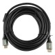 Кабель аудио-видео Buro HDMI (m)/HDMI (m) 5м. феррит.кольца Позолоченные контакты черный (BHP-HDMI-2.1-5G)