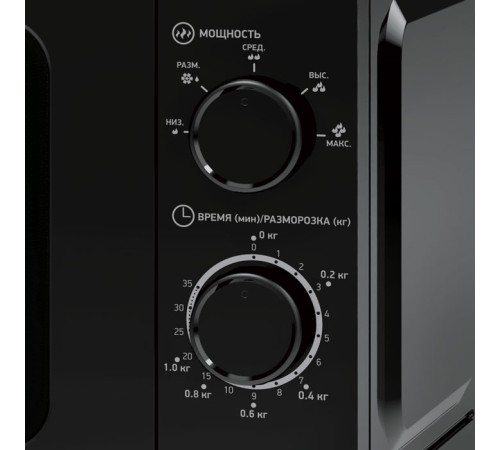 Микроволновая Печь BBK 20MWS-717M/B 20л. 700Вт черный