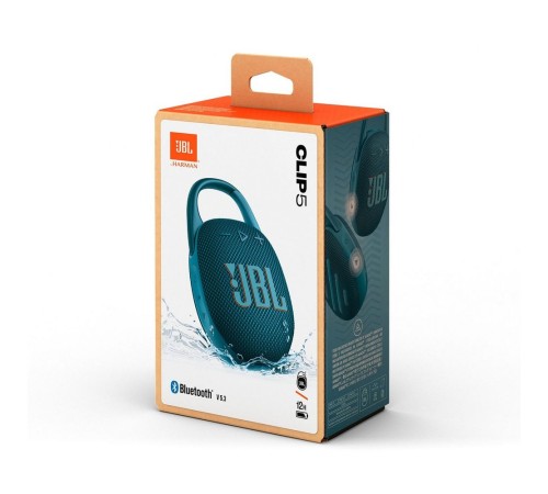 Акустическая система JBL Clip 5 Blue (JBLCLIP5BLU)