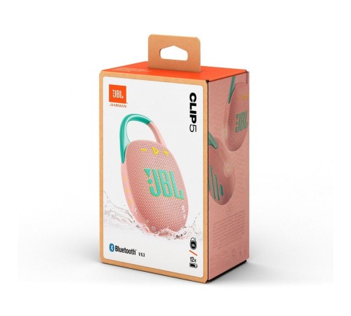 Акустическая система JBL Clip 5 Pink (JBLCLIP5PINK)