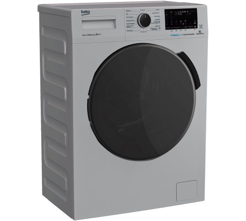 Стиральная машина Beko WSPE6H616S класс: A загр.фронтальная макс.:6.5кг серебристый Стиральная машина Beko WSPE6H616S класс: A загр.фронтальная макс.:6.5кг серебристый