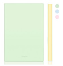 Блокнот Deli 22283LT-GREEN 210х143мм искусст. кожа 96л светло-зеленый
