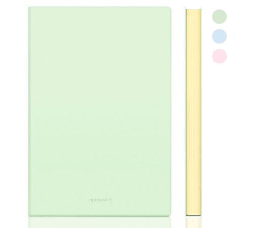 Блокнот Deli 22283LT-GREEN 210х143мм искусст. кожа 96л светло-зеленый