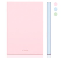 Блокнот Deli 22283LT-PINK 210х143мм искусст. кожа 96л светло-розовый