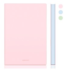 Блокнот Deli 22283LT-PINK 210х143мм искусст. кожа 96л светло-розовый