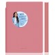 Блокнот Deli 22290PINK 210х143мм искусст. кожа 112л розовый