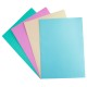 Папка-уголок Бюрократ Pastel -EPAST/BLUE A4 пластик 0.18мм голубой