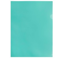 Папка-уголок Бюрократ Pastel -EPAST/GRN A4 пластик 0.18мм мятный