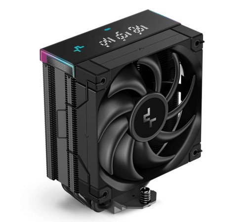 Устройство охлаждения(кулер) Deepcool AK400 Digital Pro ARGB Soc-AM5/AM4/1151/1200/1700 черный 4-pin 25dB Al+Cu LCD 220W 695gr Ret (R-AK400-BKAPMN-G) Устройство охлаждения(кулер) Deepcool AK400 Digital Pro ARGB Soc-AM5/AM4/1151/1200/1700 черный 4-pin 25dB Al+Cu LCD 220W 695gr Ret (R-AK400-BKAPMN-G)