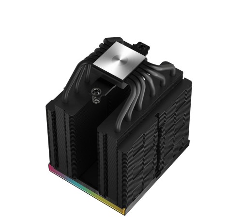 Устройство охлаждения(кулер) Deepcool AK620 Digital Pro ARGB Soc-AM5/AM4/1151/1200/2066/1700 черный 4-pin 25dB Al+Cu LCD 260W 1491gr Ret (R-AK620-BKAPMN-G)