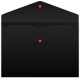 Конверт на кнопке Бюрократ Black Opal BLPK803A4/1 A4 пластик 0.18мм черный (упак.:4шт)