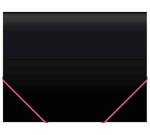 Портфель Бюрократ Black Opal BLPP13 13 отдел. A4 пластик 0.7мм черный/ассорти