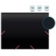Портфель Бюрократ Black Opal BLPP13 13 отдел. A4 пластик 0.7мм черный/ассорти