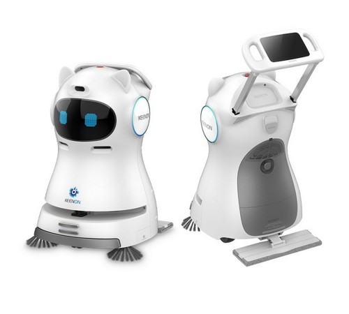 Сервисный робот-уборщик Keenon Robotics модели Kleenbot C30 Сервисный робот-уборщик Keenon Robotics модели Kleenbot C30
