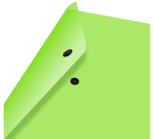 Конверт на кнопке Бюрократ Double Neon DNEPK803A4LETT A4 пластик 0.18мм салатовый Конверт на кнопке Бюрократ Double Neon DNEPK803A4LETT A4 пластик 0.18мм салатовый