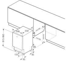 Посудомоечная машина Krona Kamaya 60 1930Вт полноразмерная