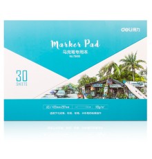 Блокнот для рисования Deli 73610 A3 30л белые страницы