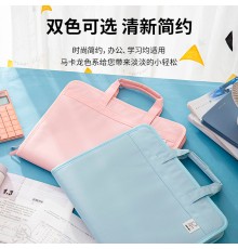 Папка-портфель Deli 72561BLUE 13 отдел. A4 терилен синий