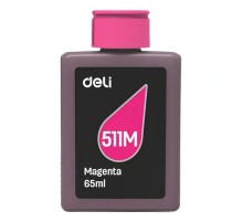 Чернила водорастворимые Deli 511M-EA1 пурпурный 65 мл