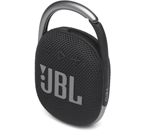 Колонка порт. JBL Clip 4 черный 5W 1.0 BT 15м 500mAh (JBLCLIP4BLK)