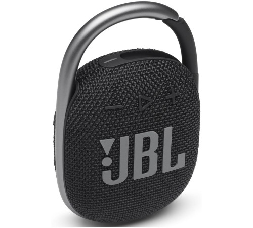 Колонка порт. JBL Clip 4 черный 5W 1.0 BT 15м 500mAh (JBLCLIP4BLK)