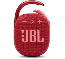 Колонка порт. JBL Clip 4 красный 5W 1.0 BT 15м 500mAh (JBLCLIP4RED)