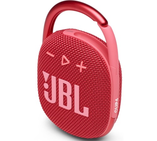 Колонка порт. JBL Clip 4 красный 5W 1.0 BT 15м 500mAh (JBLCLIP4RED)