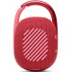 Колонка порт. JBL Clip 4 красный 5W 1.0 BT 15м 500mAh (JBLCLIP4RED)