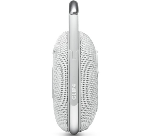 Колонка порт. JBL Clip 4 белый 5W 1.0 BT 15м 500mAh (JBLCLIP4WHT)