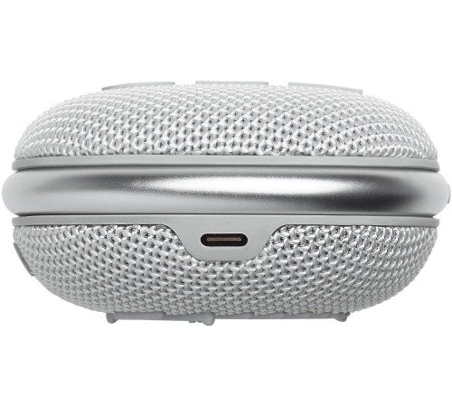 Колонка порт. JBL Clip 4 белый 5W 1.0 BT 15м 500mAh (JBLCLIP4WHT)