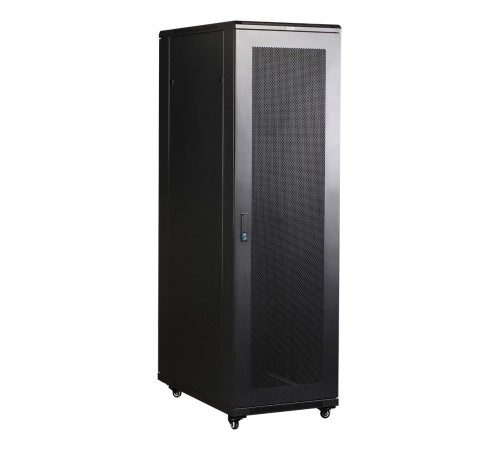 Шкаф серверный Lanmaster (TWT-CBB-42U-8X10-G1) напольный 42U 800x1000мм пер.дв.стекл задн.дв.двуст. 2 бок.пан. 800кг черный IP20 Шкаф серверный Lanmaster (TWT-CBB-42U-8X10-G1) напольный 42U 800x1000мм пер.дв.стекл задн.дв.двуст. 2 бок.пан. 800кг черный IP20