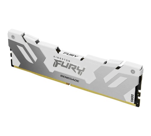 Оперативная память Kingston Fury Renegade KF564C32RW-16 DDR5 -  1x 16ГБ 6400МГц, DIMM,  White,  Ret
