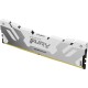 Оперативная память Kingston Fury Renegade KF564C32RW-16 DDR5 -  1x 16ГБ 6400МГц, DIMM,  White,  Ret