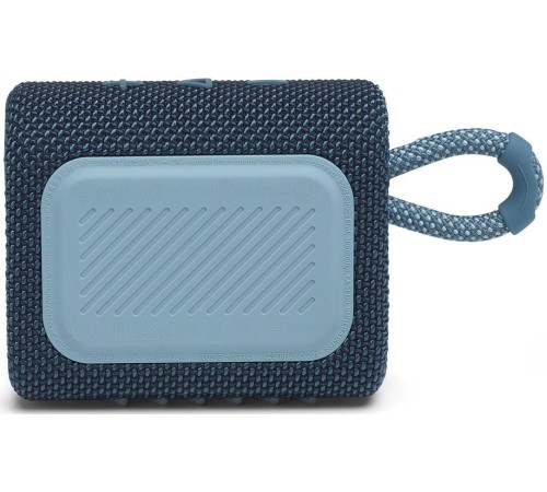 Колонка порт. JBL GO 3 синий 4.2W 1.0 BT (JBLGO3BLU)