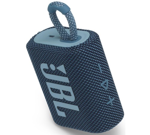 Колонка порт. JBL GO 3 синий 4.2W 1.0 BT (JBLGO3BLU)