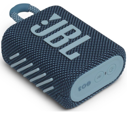 Колонка порт. JBL GO 3 синий 4.2W 1.0 BT (JBLGO3BLU)
