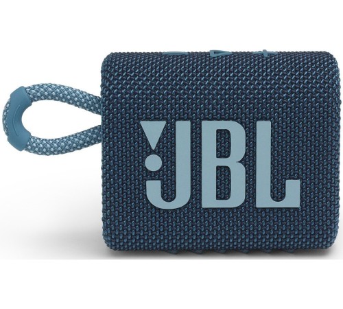 Колонка порт. JBL GO 3 синий 4.2W 1.0 BT (JBLGO3BLU)